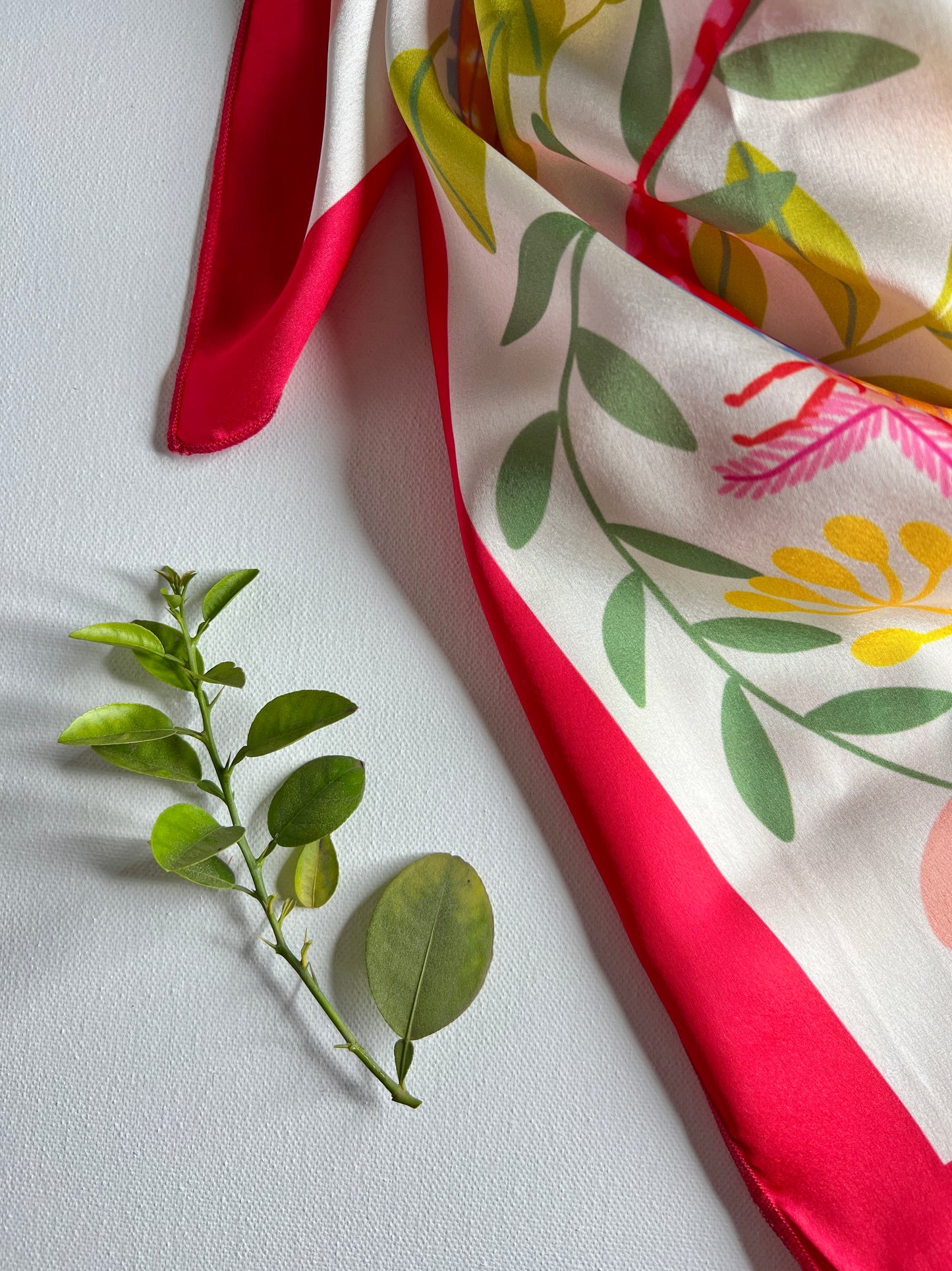 Moth Symphony Satin Scarf