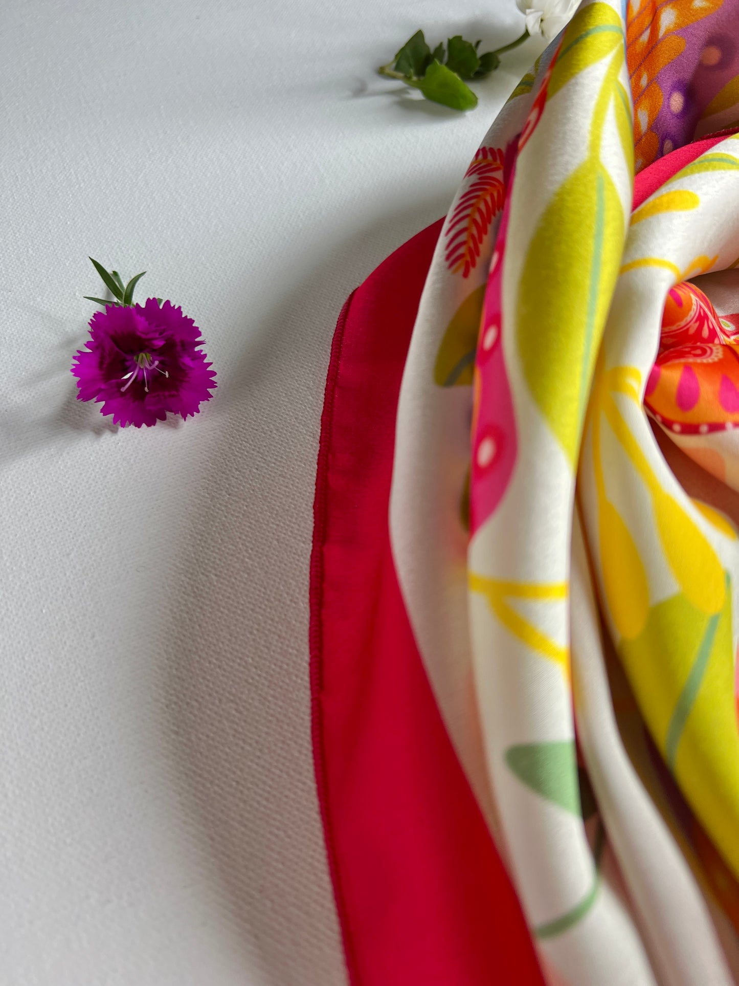 Moth Symphony Satin Scarf