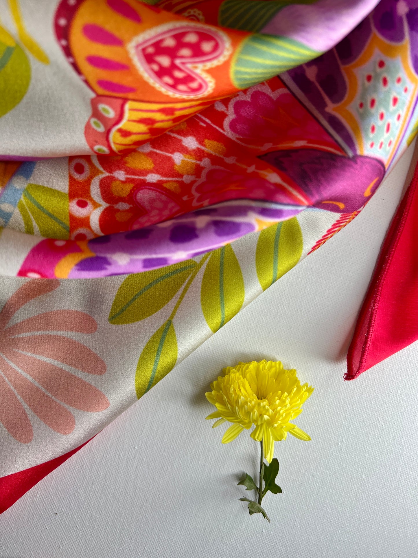 Moth Symphony Satin Scarf