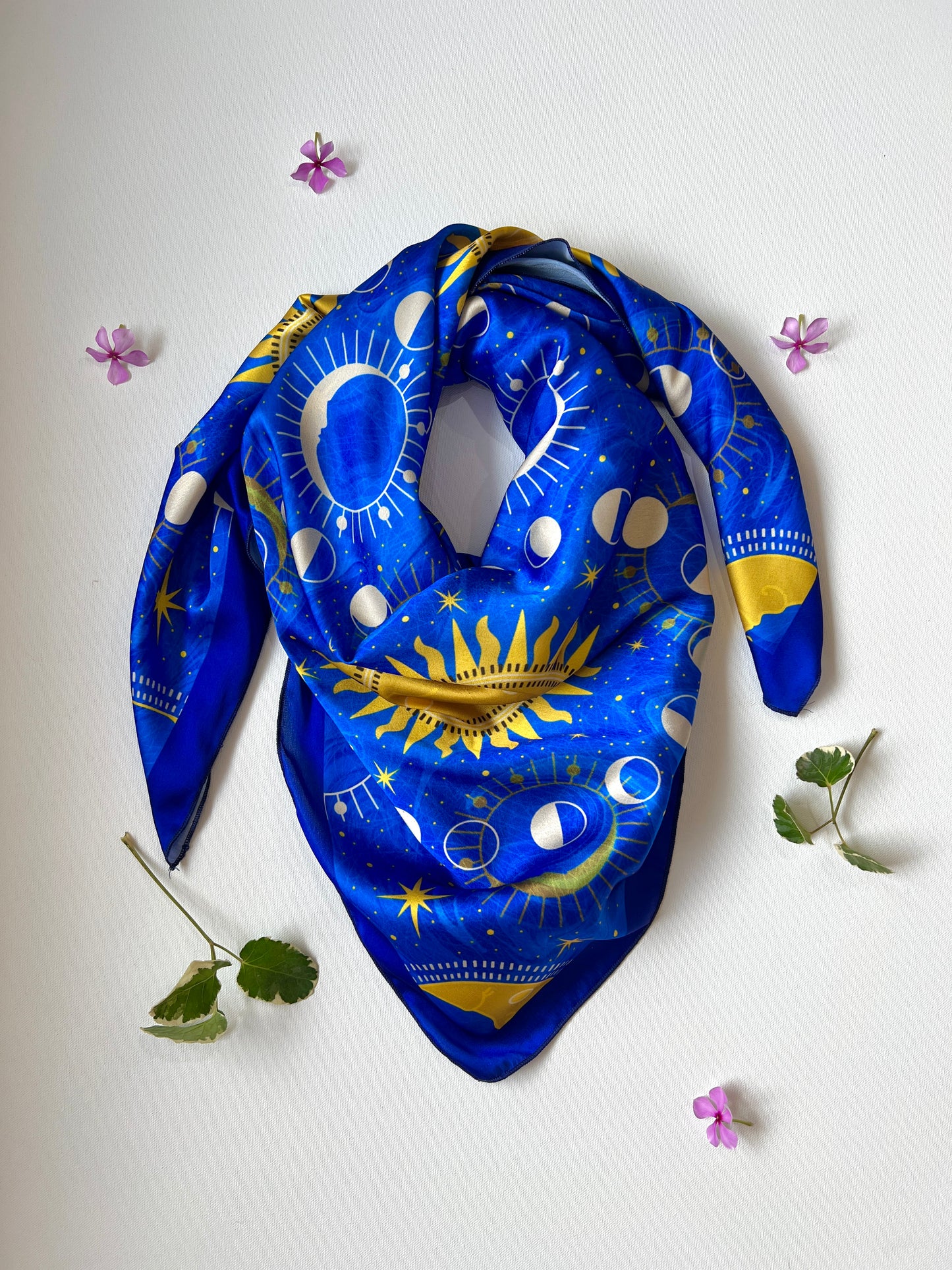Celestials Blue Scarf