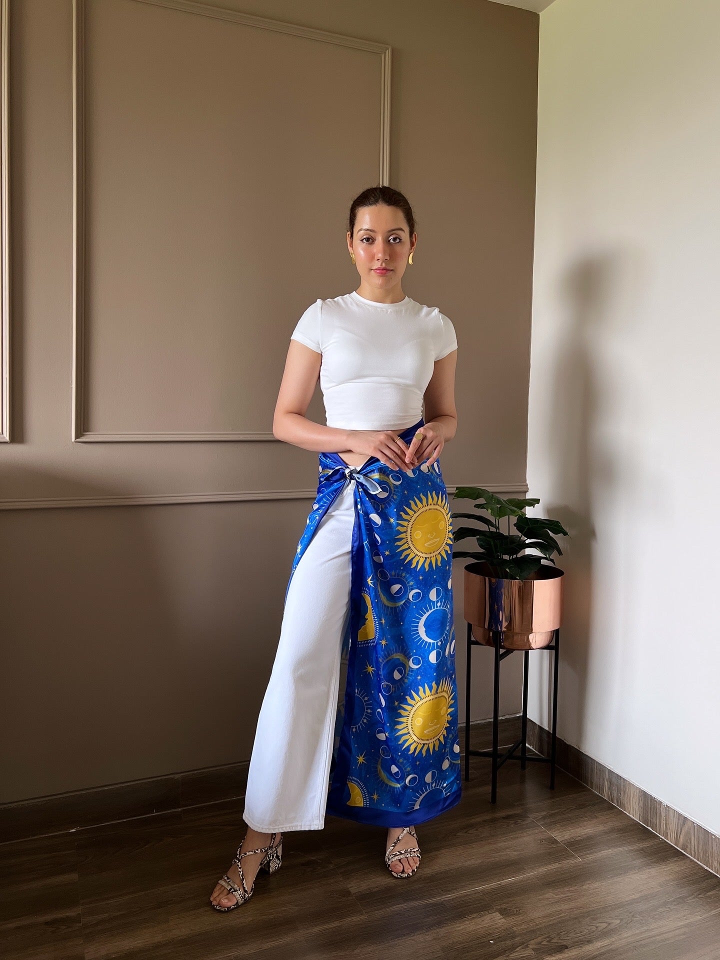 Celestials Blue Scarf