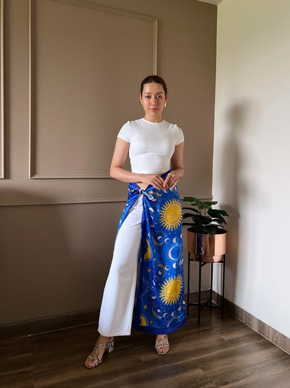 Celestials Blue Scarf