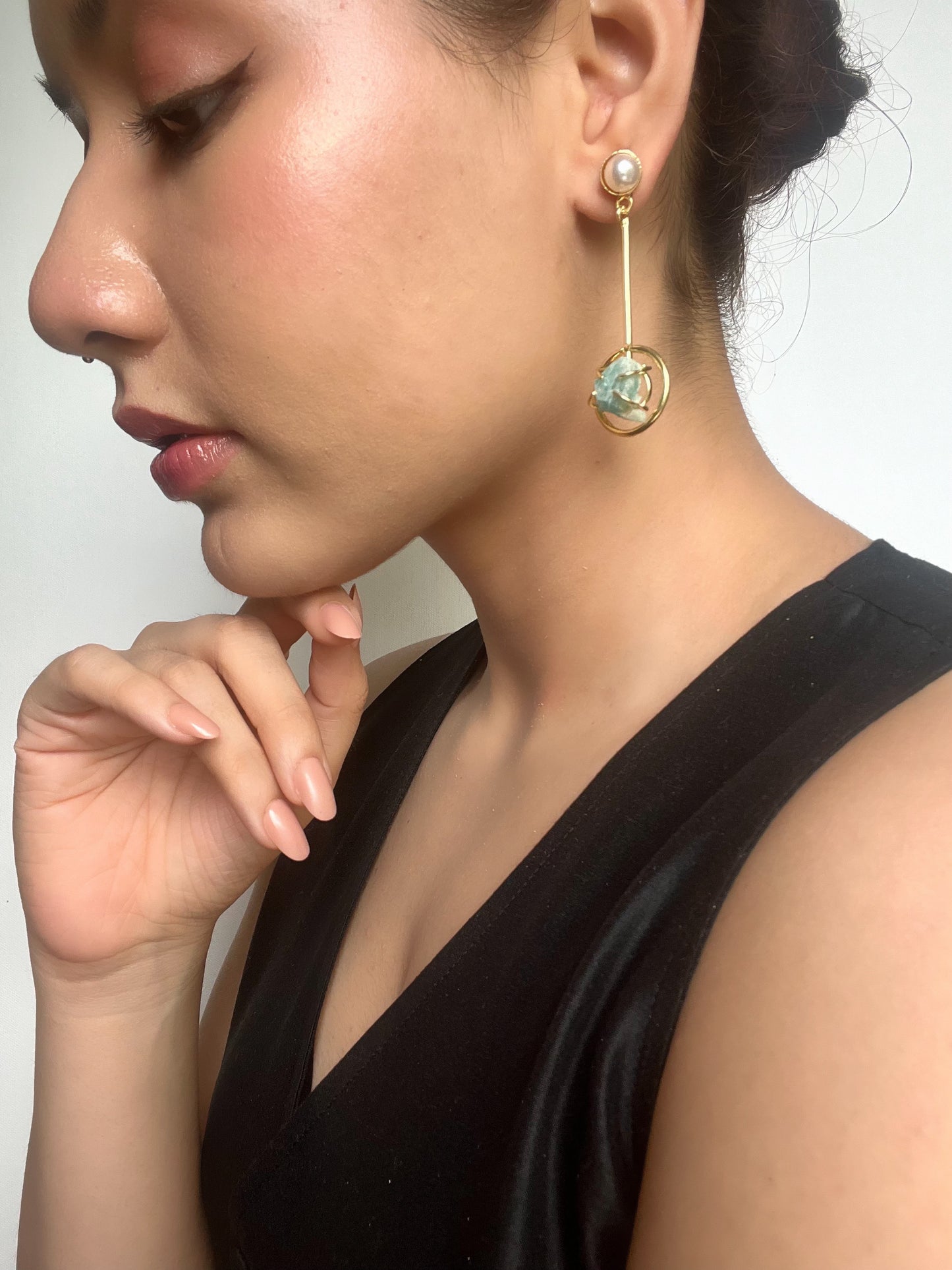 Serene Cascade Earrings