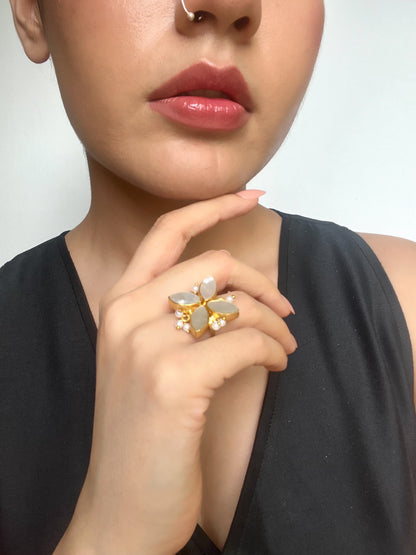 Elysian Blossom Ring