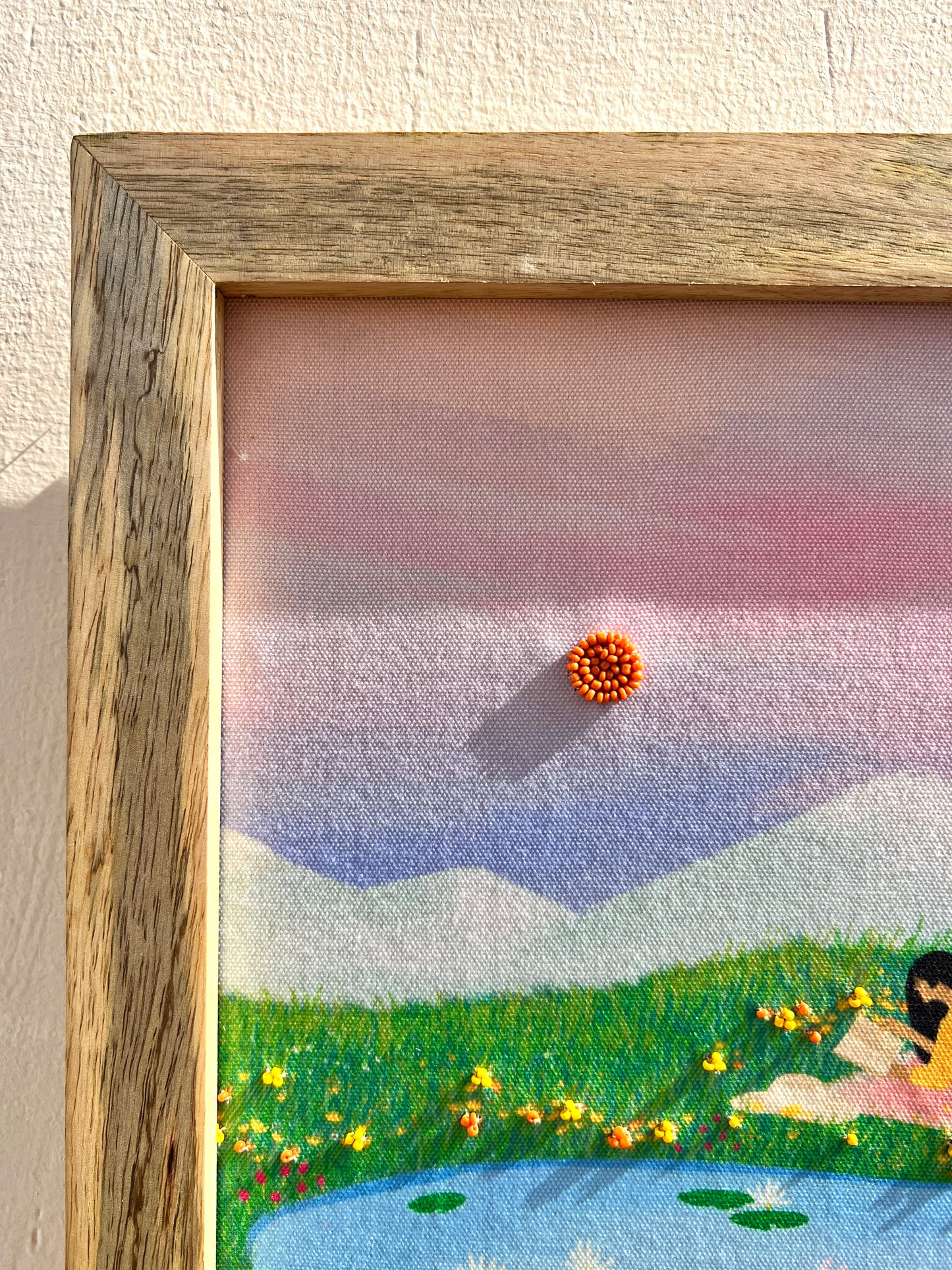 Books, Flowers & The Moon
