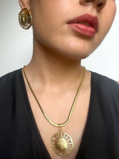 Sun Majesty Earrings