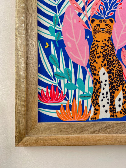 Cheetah Oasis Wall Art