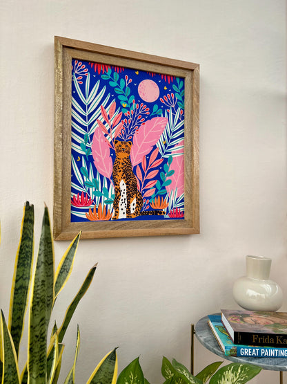 Cheetah Oasis Wall Art