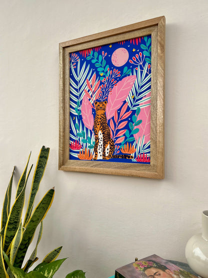 Cheetah Oasis Wall Art