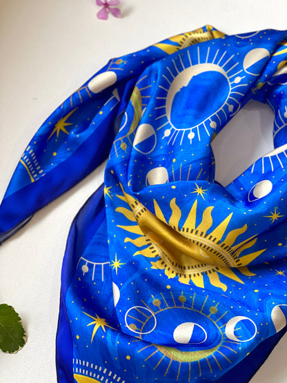 Celestials Blue Scarf