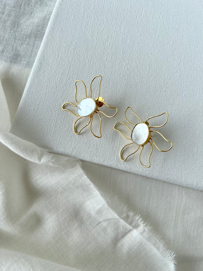 Floral Luminance Earrings