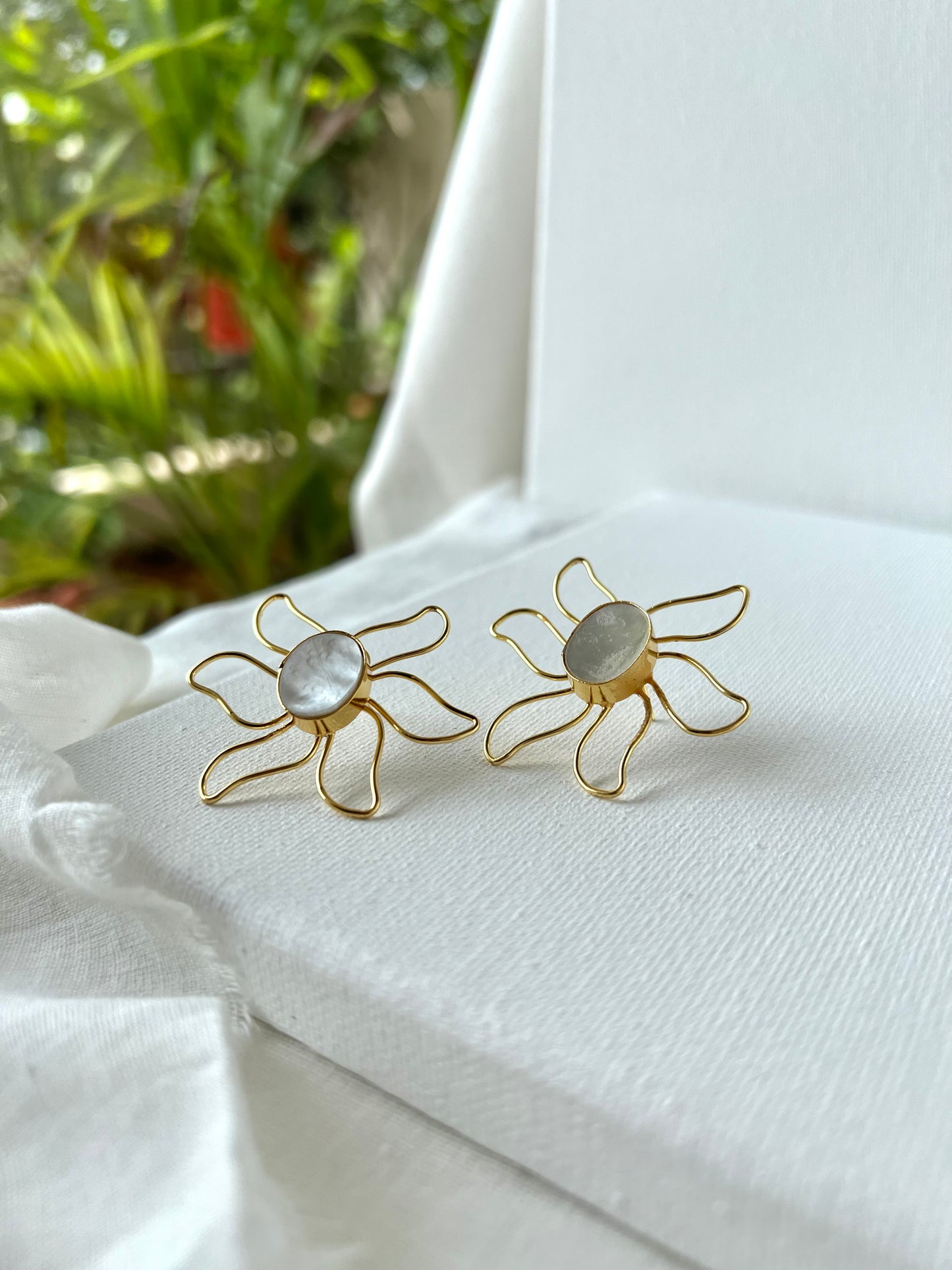 Floral Luminance Earrings