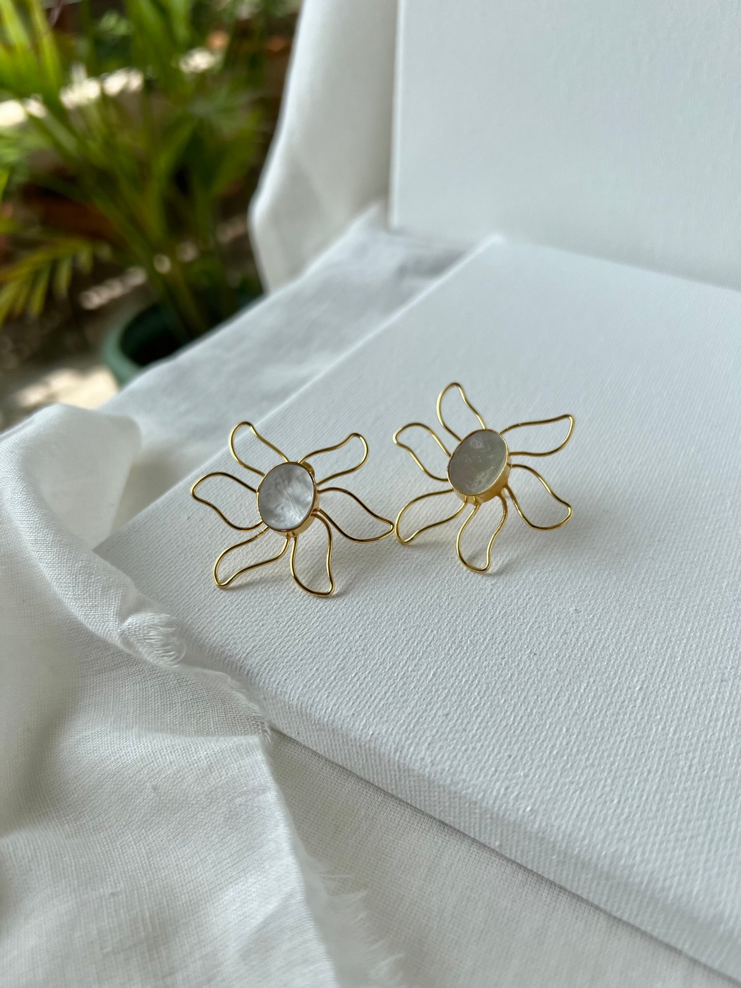 Floral Luminance Earrings