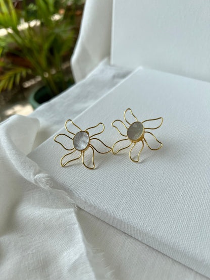 Floral Luminance Earrings