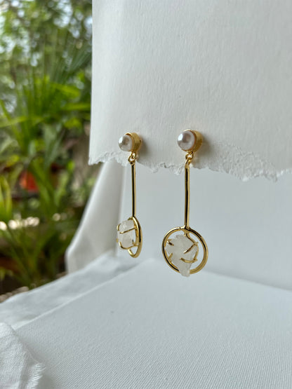Serene Cascade Earrings